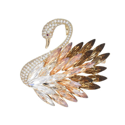 Swan Brooch Pin for Women XXB006