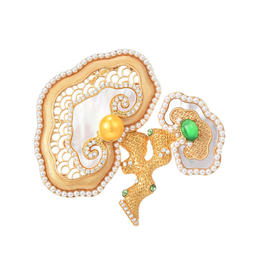 Vintage Art Deco Brooch Pin XXB008