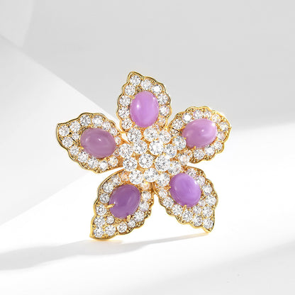 Flower Brooch Pin XXB009