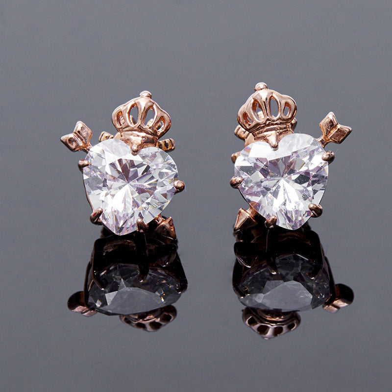 Heart Stud Earrings XXE0001