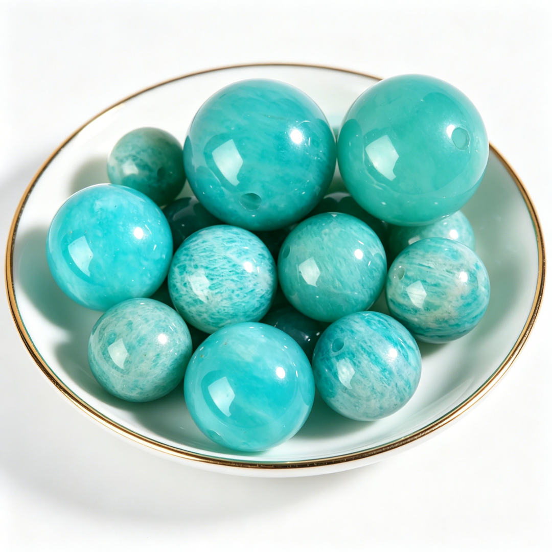 Natural Amazonite & Amazon stone beads For DIY Jewelry XAB0001