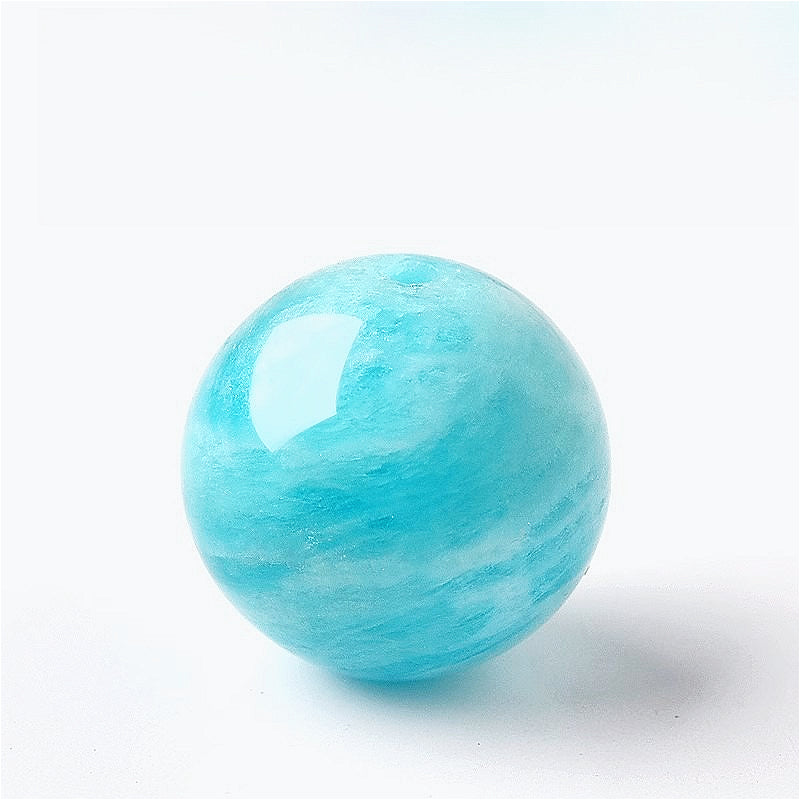Natural blue green amazonite loose beads, raw amazon stone crystal beads for handmade DIY bracelet necklace jewelry making