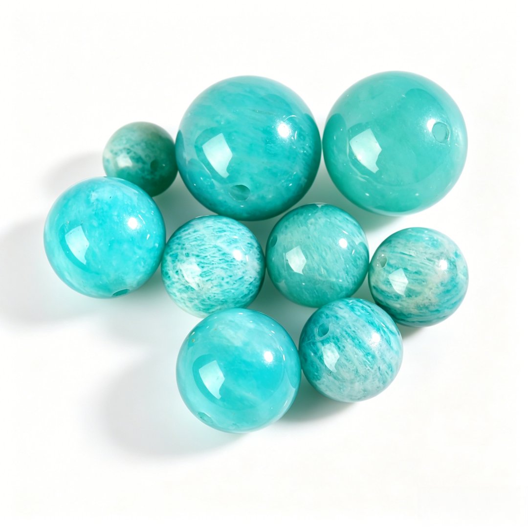 Natural Amazonite & Amazon stone beads For DIY Jewelry XAB0001
