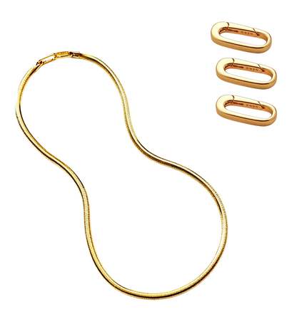 snake bone chain sterling silver 3mm mirror surface smooth and flexible