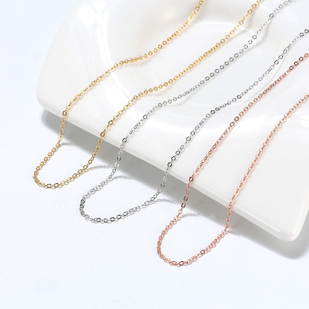 925 sterling silver necklace 1.2mm unisex